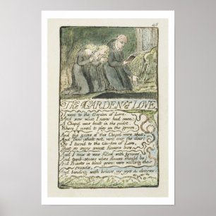 Póster "O jardim do amor", chapeia 45 (Bentley 44) de '
