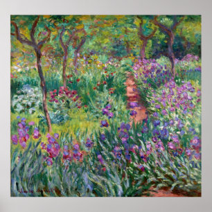 Poster O Jardim do Artista em Giverny por Claude Monet