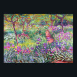 Poster O Jardim do Artista em Giverny por Claude Monet<br><div class="desc">1900 | Estilo: Impressionismo | Jardim do Artista em Giverny,  por Claude Monet.</div>