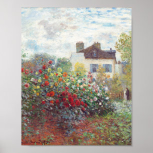 Poster O Jardim do Artista na Argentina, por Claude Monet