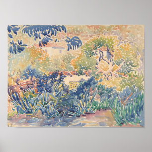 Poster O jardim do artista no Santo-Clair   1904-5