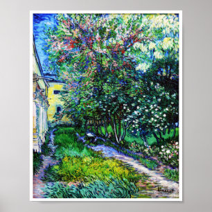 Poster O Jardim do Asilo em Santo-Rémy, Van Gogh