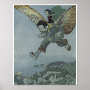 Póster O Jardim do Paraíso, Edmund Dulac