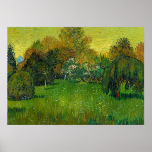 Poster O Jardim do Poeta, 1888, por Vincent van Gogh