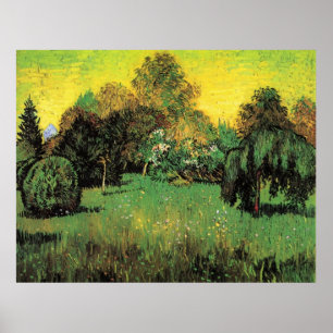 Póster O Jardim do Poeta por Vincent van Gogh