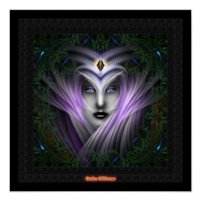 Póster O Jardim dos Sonhos Cartaz Perfeito (Frente)