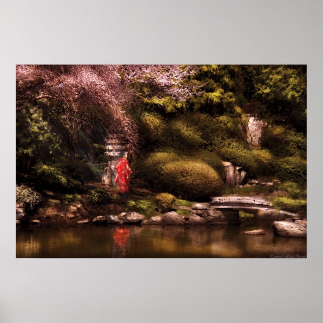 Póster O Jardim Japonês (Frente)