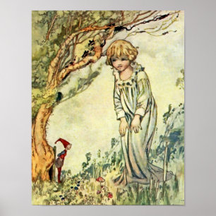 Poster “O Jardim Secreto” Arte de Fadas por Charles Robin