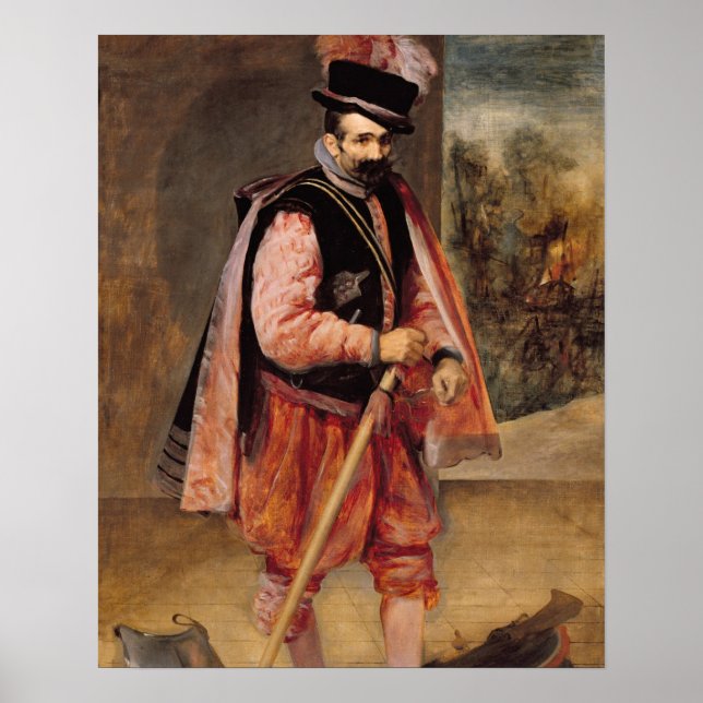 Poster O Jester chamado "Don Juan of Austria", c.1632/35 (Frente)