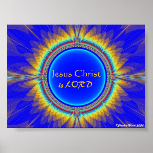Póster O Jesus Cristo é SENHOR