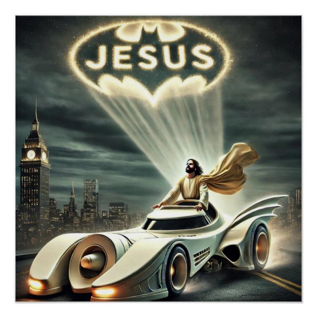Póster O Jesusmobile: Salvador na Noite (Frente)