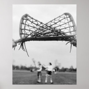 Póster O jogo começa em uma equipe do lacrosse com o