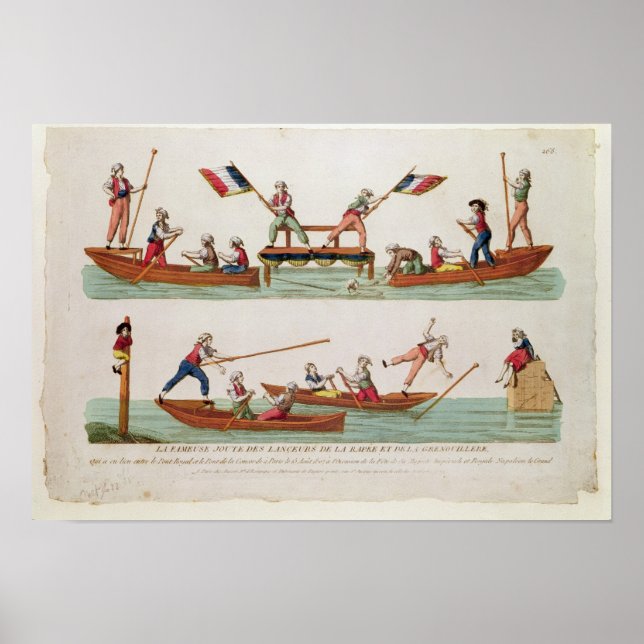 Póster O Joust Famoso entre os Lanceiros (Frente)