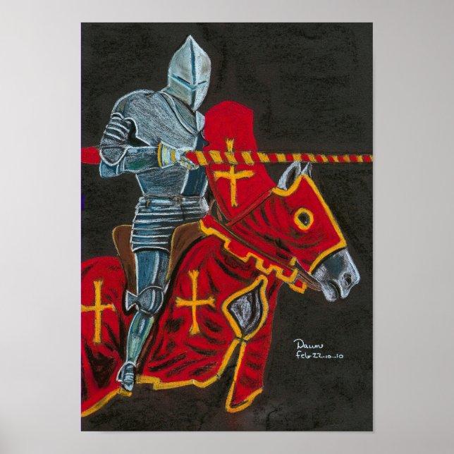 Póster o jouster (Frente)