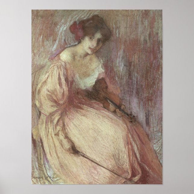 Poster O Jovem Violinista (Frente)