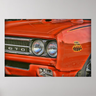 Poster O juiz Pontiac 1969 GTO