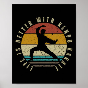 Poster O Kenpo Americano é melhor com o Kenpo Karate 1