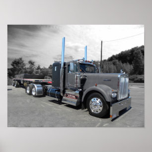 Poster O Kenworth de Lang um modelo