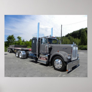 Poster O Kenworth de Lang um modelo (cor)
