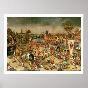 Póster O Kermesse do banquete de St George