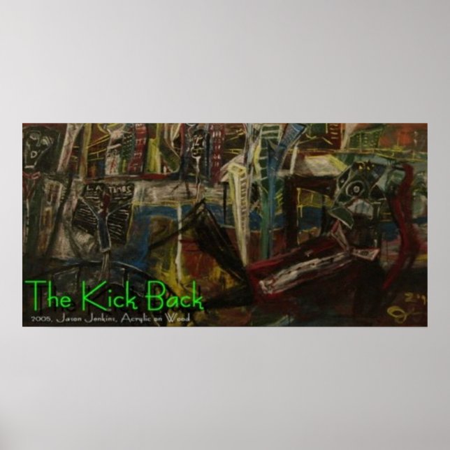 POSTER O KICK BACK (Frente)