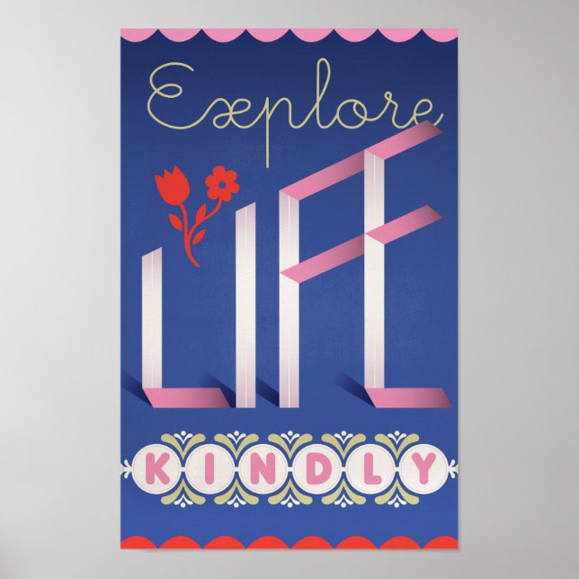 Poster O Kind Explorer (Frente)