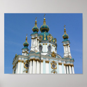 Póster O Kyiv de St Andrew