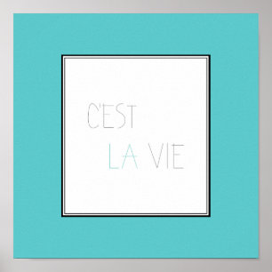 Póster O La de C'est Vie - que é vida