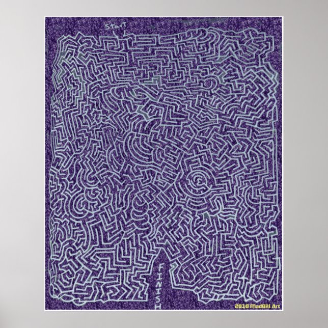 Póster O Labirinto (Frente)