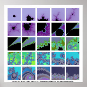 Póster O laço do tablecloth do deus, II