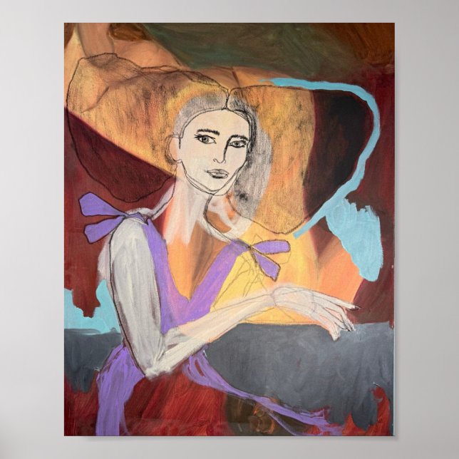 Poster O Laço Roxo (Frente)