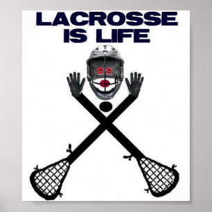 Póster O Lacrosse é vida