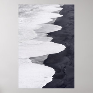 Poster O Lado Varia Sobre Black Beach