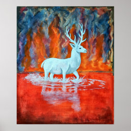 Poster O lago Burning