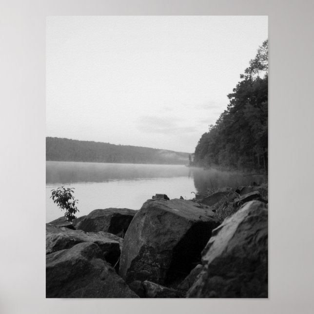 Poster O Lago e a Névoa (Frente)