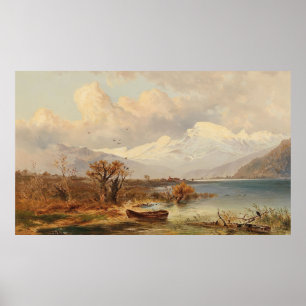 Poster O lago Haider – Emil Barbarini