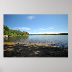 Póster O lago indiano no Adirondacks imprime 08 036