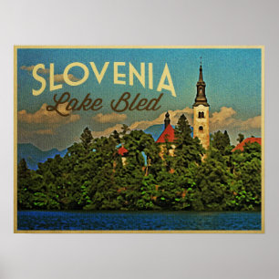 Poster O lago sangrou Slovenia