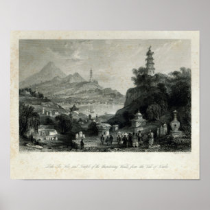 Póster O lago Vê-Hoo e templo do trovão