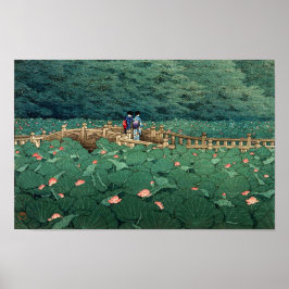 Poster O lance no santuário de Benten em Shiba