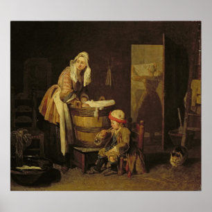Póster O Laundress