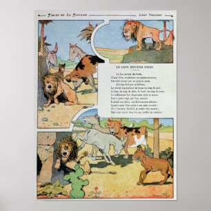 Poster O Leão Envelhecido, das Fábricas