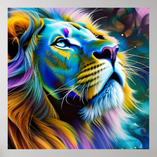 Poster O Leão, Rei De Todos Os Gatos