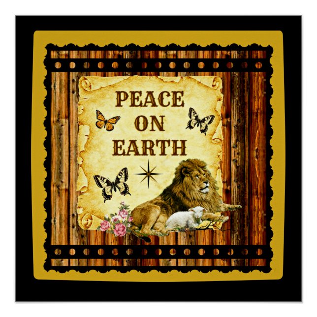 Póster O Leão Se Deita Com A Lâmpada (Frente)