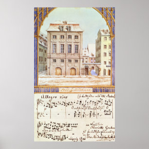 Poster O Leipzig Gewandhaus