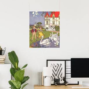 Póster O Leite Feio Feio, da Fada Vintage, de Hauman