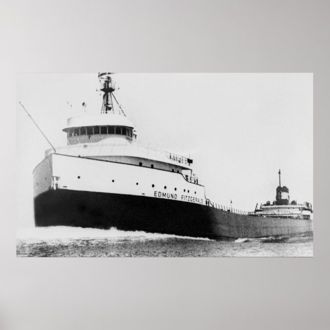 Poster O lendário S.S. Edmund Fitzgerald (Frente)