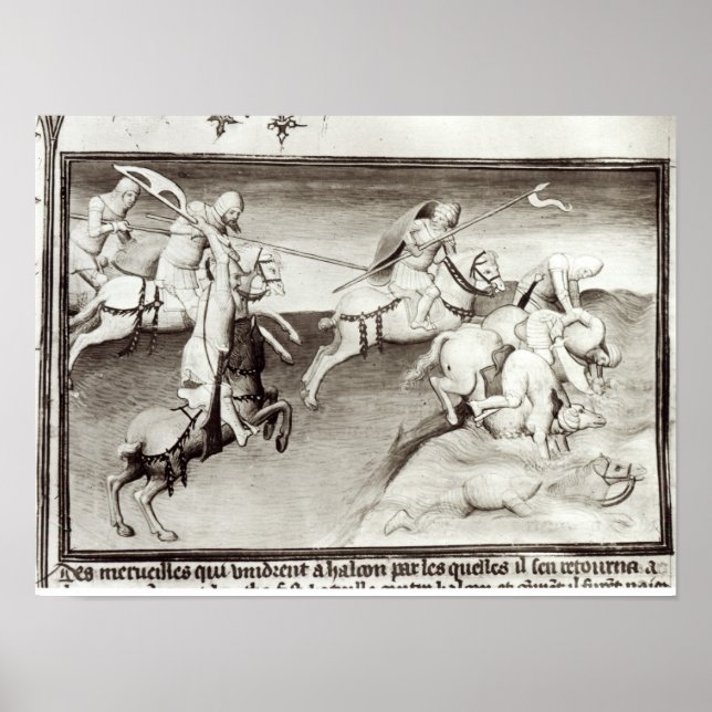 Póster O líder mongol, Hulagu, Khan do Ilkhanate (Frente)