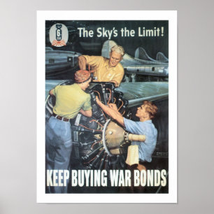 Poster O limite do céu!