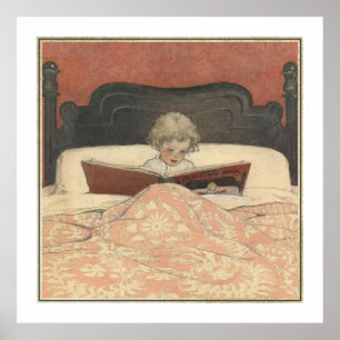 Poster O Livro da Cama de Jessie Willcox Smith